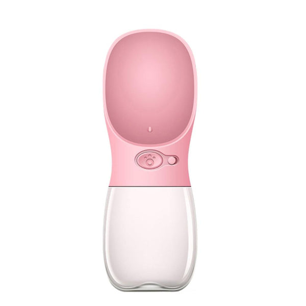 Gourde pour Chien rose 350ml – idéale pour vos promenades