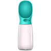 Gourde pour Chien turquoise 550ml – grande capacité pour longues sorties