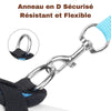 Harnais d'été respirant petit chien avec anneau en D sécurisé et flexible.