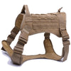Harnais Tactique Anti-Traction beige seul sur fond blanc