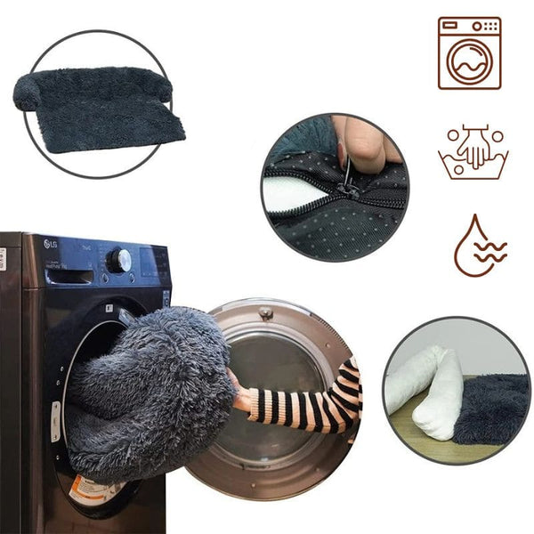 Coussin Chien Déhoussable pour Canapé lavable en machine - Pratique et hygiénique.