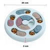 Gamelle anti-glouton bleue - dimensions 24 cm x 3 cm