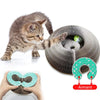 Chaton curieux jouant avec le Griffoir Magique Chat magnétique avec aimants visibles - Toutou Love