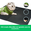 Tapis de Litière pour Chat - Zoom sur les coussinets d’un chat sur le tapis MiaouMat en EVA souple - Toutou Love