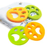 Quatre attrape poils machine à laver en silicone, forme patte de chat - Toutou Love