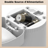 Distributeur de Croquettes pour Chat avec double alimentation : secteur et piles de secours - Toutou Love