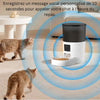 Distributeur de Croquettes pour Chat avec message vocal personnalisé pour appeler le chat à l’heure du repas - Toutou Love