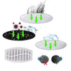 Triple filtration incluant des filtres au charbon actif pour purifier l'eau de la Fontaine à eau pour chat - Toutou Love