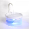 Fontaine à eau pour chat avec bec verseur incurvé et éclairage LED intégré - Toutou Love