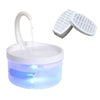 Fontaine à eau pour chat avec éclairage LED et filtres au charbon actif inclus - Toutou Love