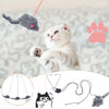 Chaton jouant avec un jouet souris suspendu – Jouet Souris Pour Chat interactif - Toutou Love
