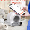 Application mobile pour contrôler à distance la Litière Chat Autonettoyante via smartphone - Toutou Love