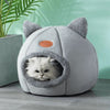 Niche Chat Intérieur Igloo Chat en forme de dôme avec chat blanc à l'intérieur - Toutou Love